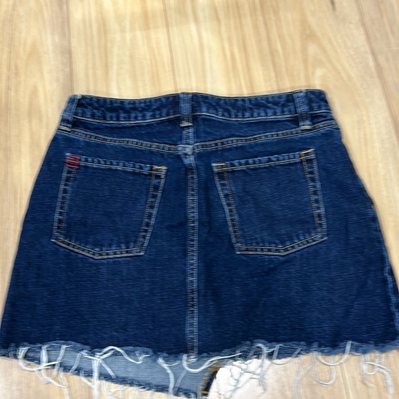 Dark denim jean skirt - Picture 2 of 3